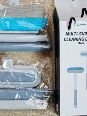 Journeyman Multi-Surface Cleaning Brush – 2-Pack Set
